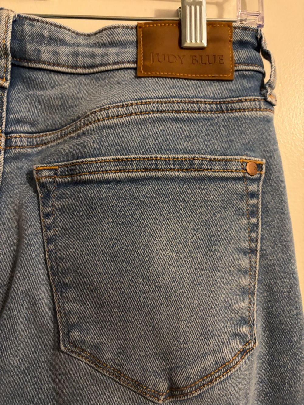 Judy Blue Vintage Straight Jean Medium Wash Size 7/28 - Picture 12 of 16